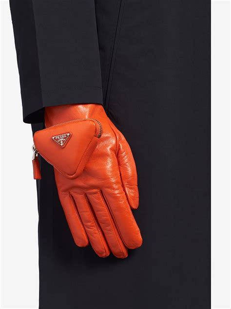 prada gloves|prada gloves with pouch.